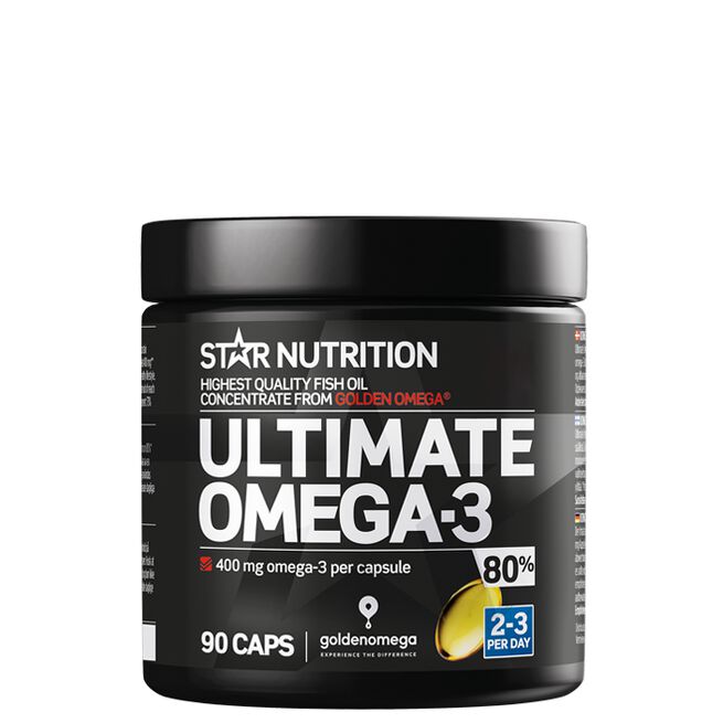 Ultimate Omega-3, 80%, 90 kapslar